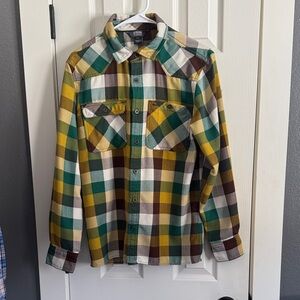 Men’s size small Outdoor Research brand flannel shirt.
